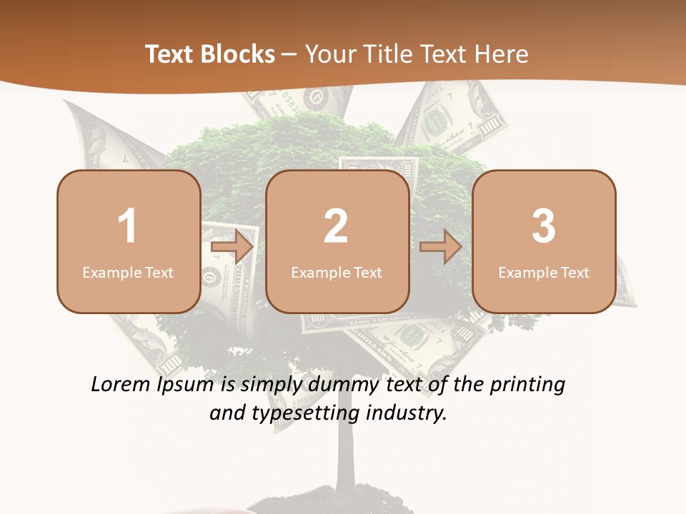 Spark Style Abstract PowerPoint Template