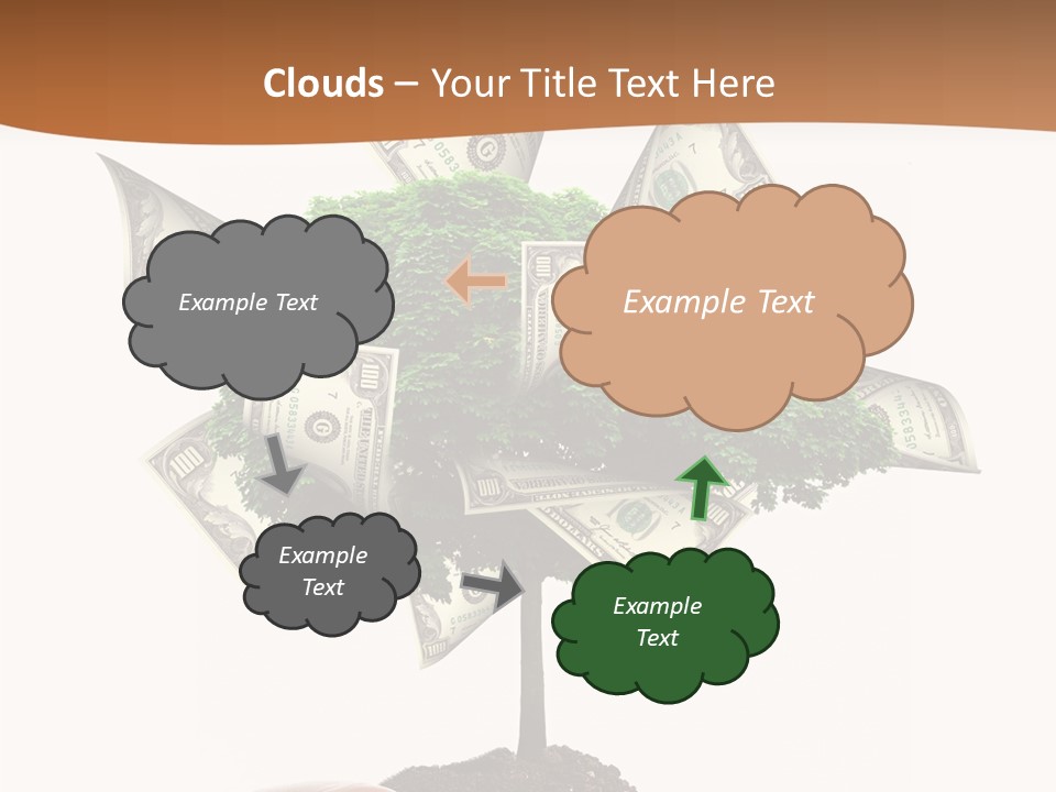 Spark Style Abstract PowerPoint Template
