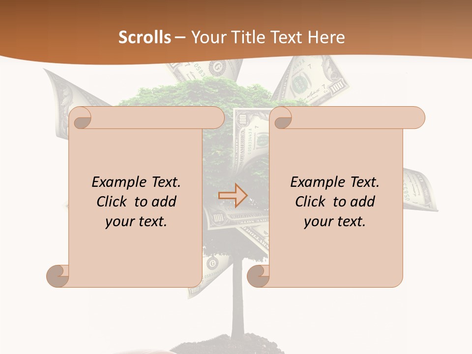 Spark Style Abstract PowerPoint Template