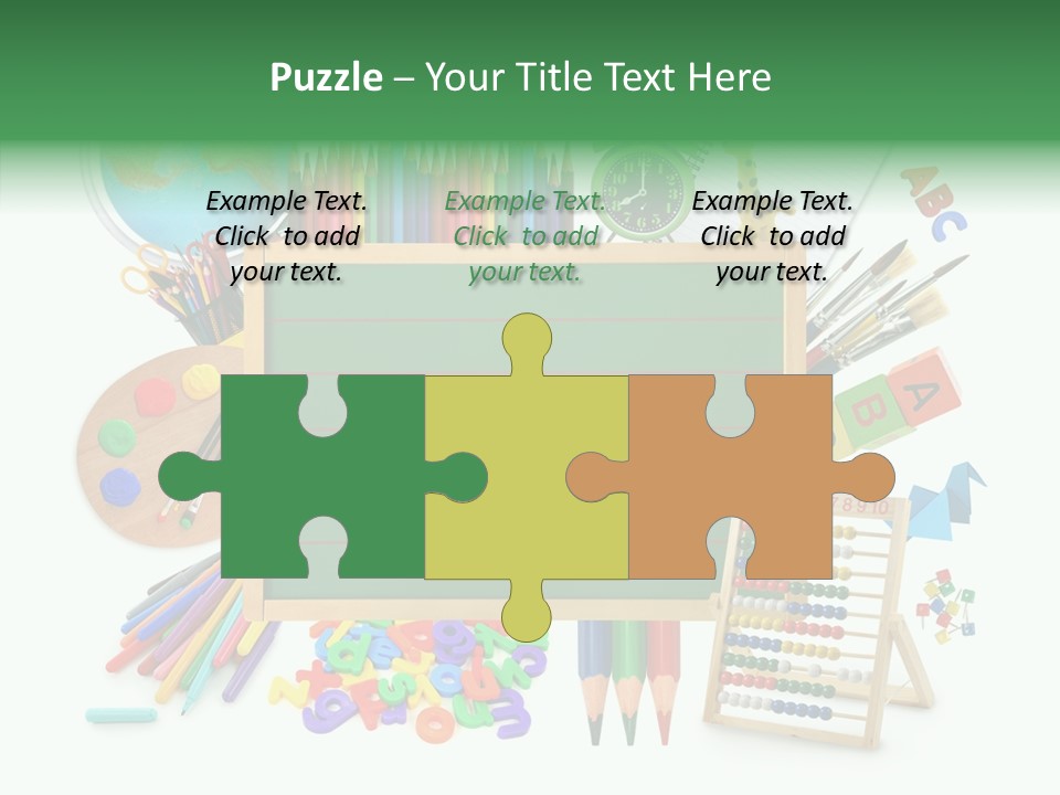 Brush Education Copy PowerPoint Template