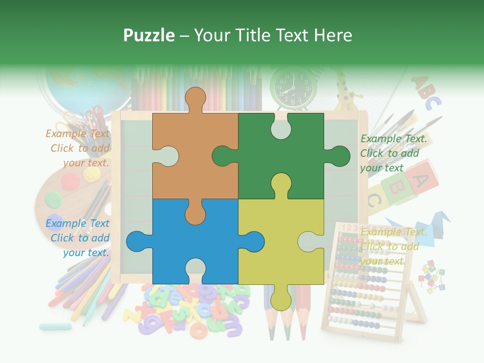 Brush Education Copy PowerPoint Template