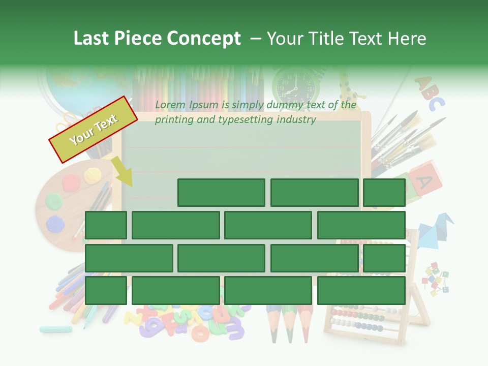 Brush Education Copy PowerPoint Template