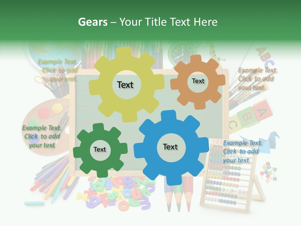 Brush Education Copy PowerPoint Template