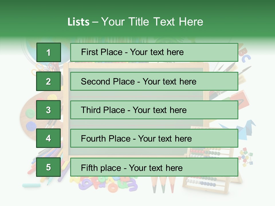 Brush Education Copy PowerPoint Template