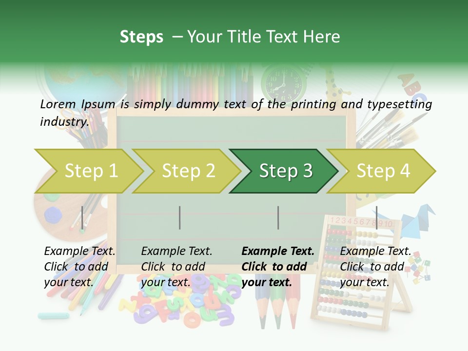 Brush Education Copy PowerPoint Template