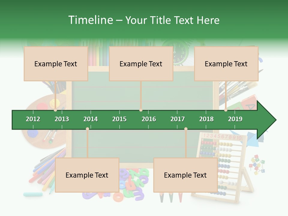 Brush Education Copy PowerPoint Template