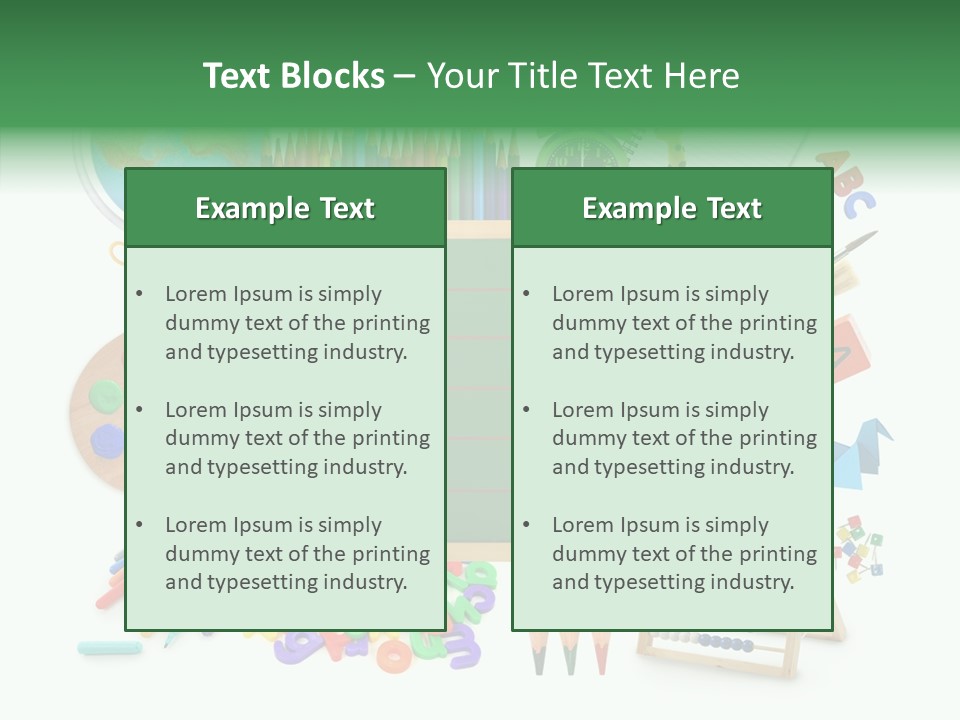 Brush Education Copy PowerPoint Template