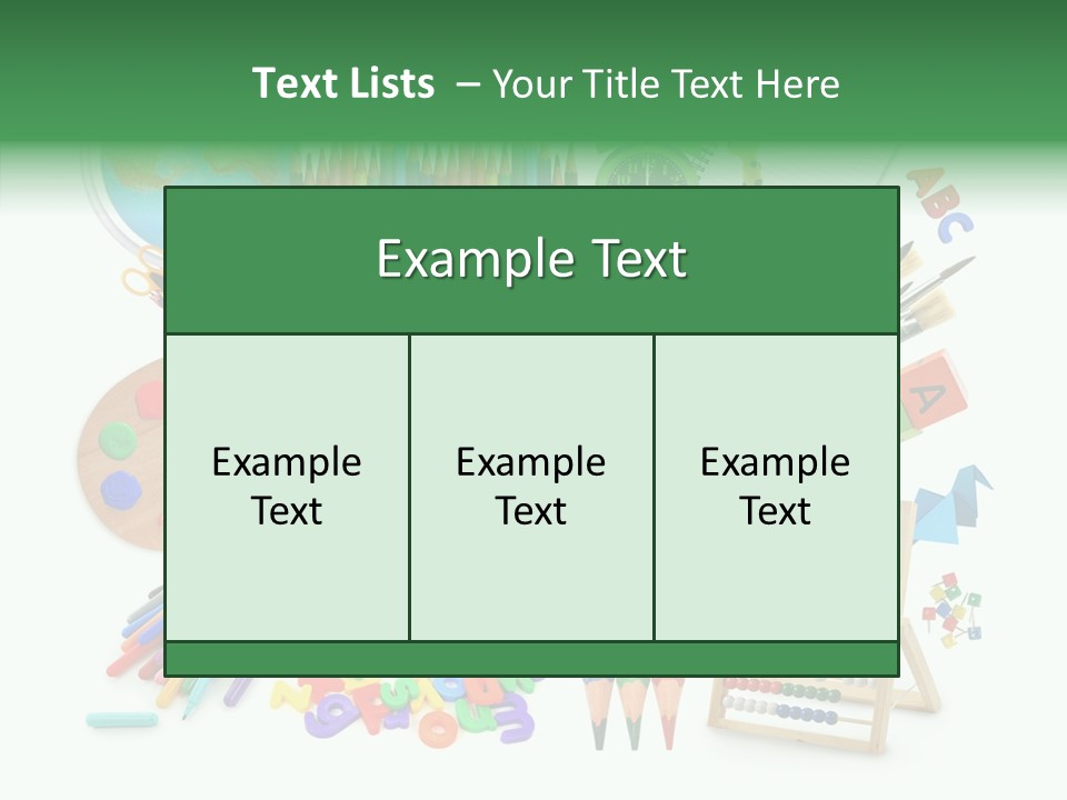 Brush Education Copy PowerPoint Template