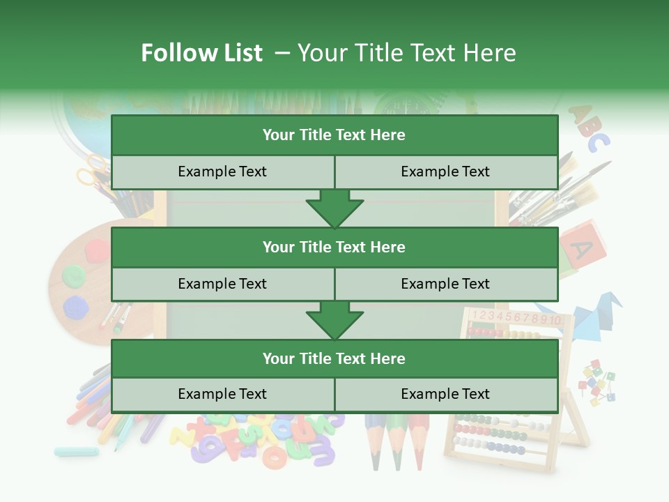 Brush Education Copy PowerPoint Template