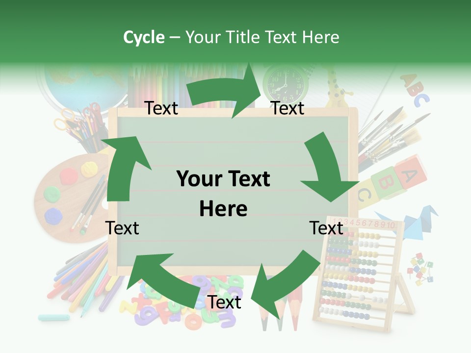 Brush Education Copy PowerPoint Template