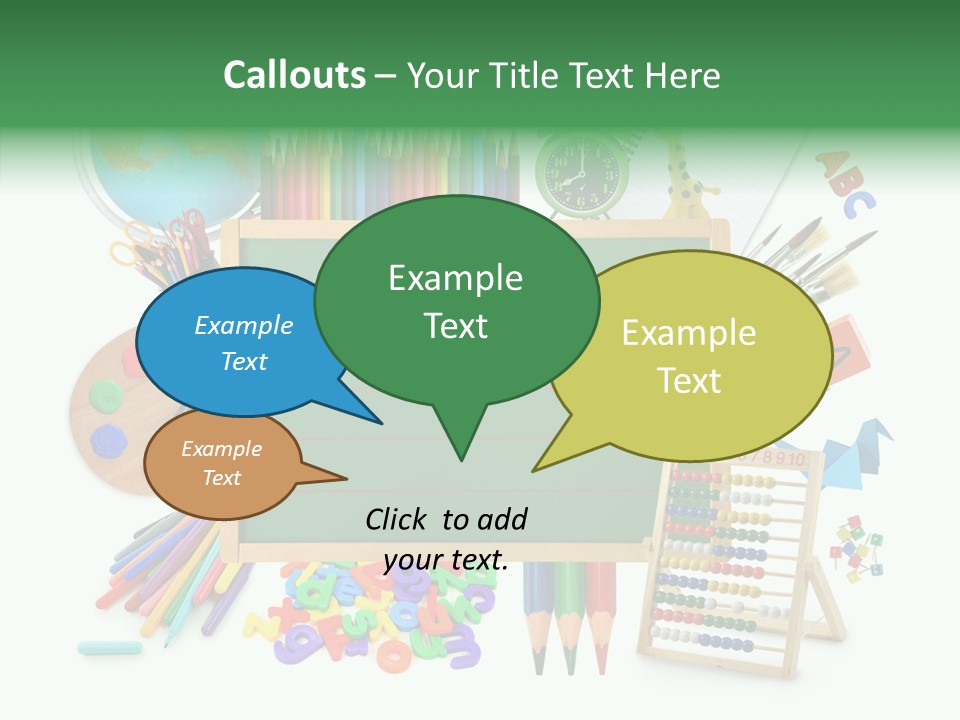 Brush Education Copy PowerPoint Template