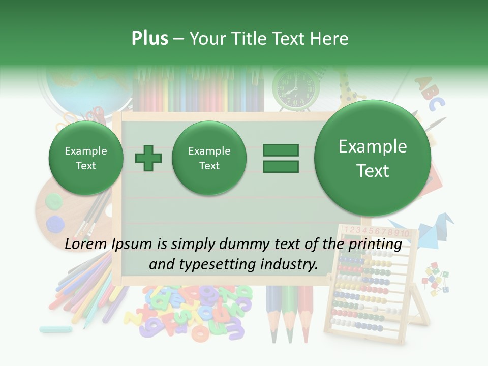 Brush Education Copy PowerPoint Template