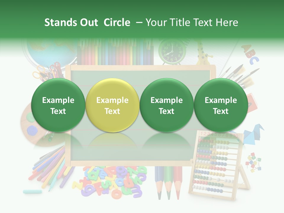 Brush Education Copy PowerPoint Template