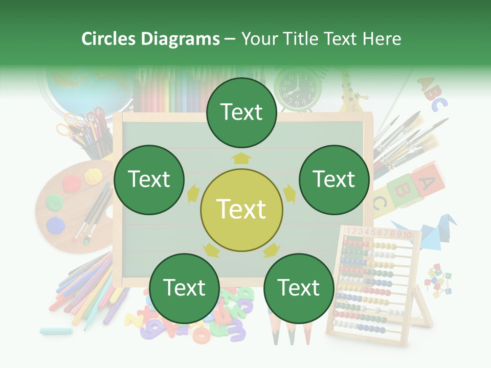 Brush Education Copy PowerPoint Template