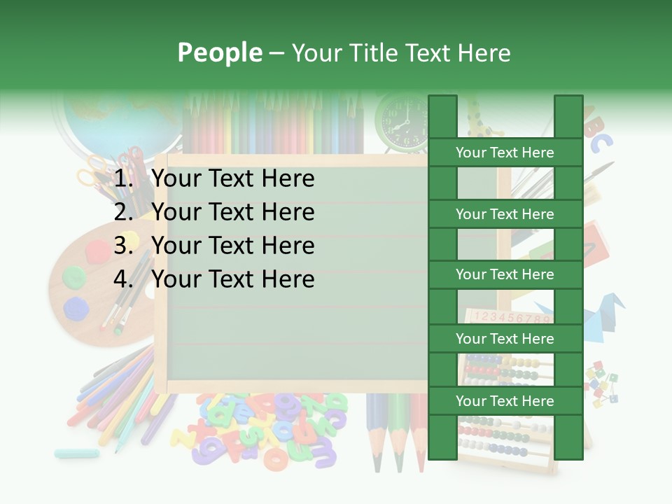 Brush Education Copy PowerPoint Template