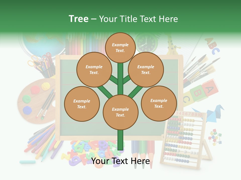 Brush Education Copy PowerPoint Template