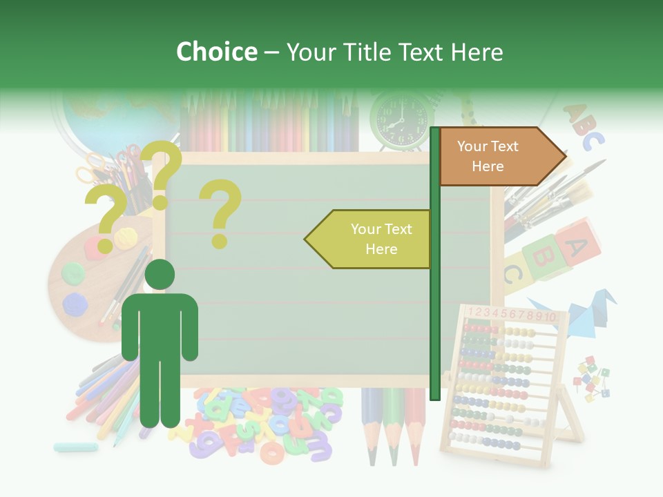 Brush Education Copy PowerPoint Template