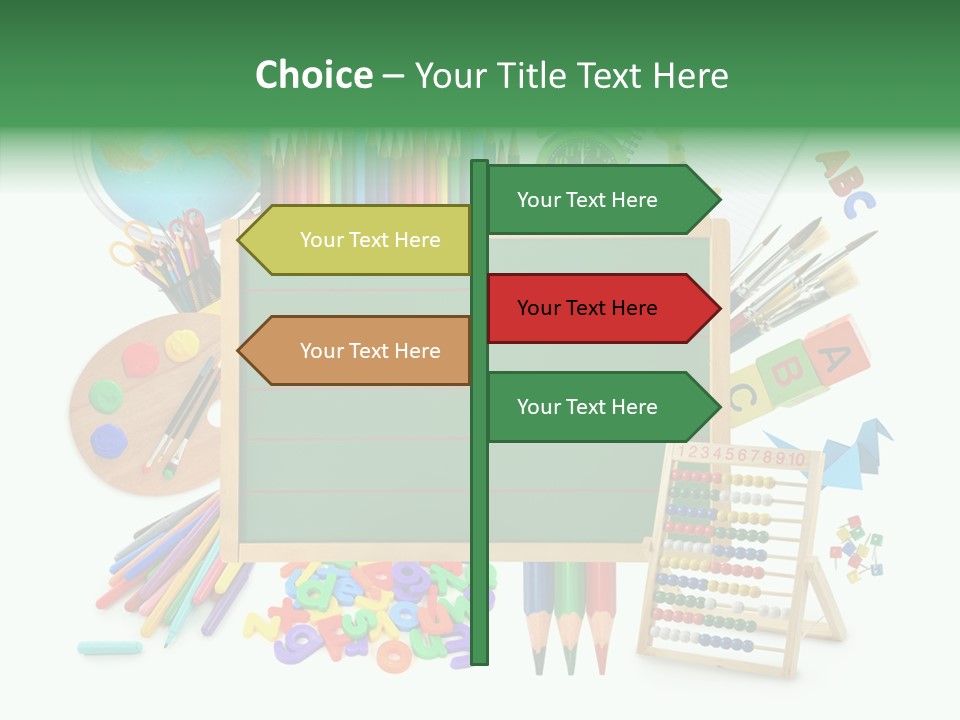 Brush Education Copy PowerPoint Template