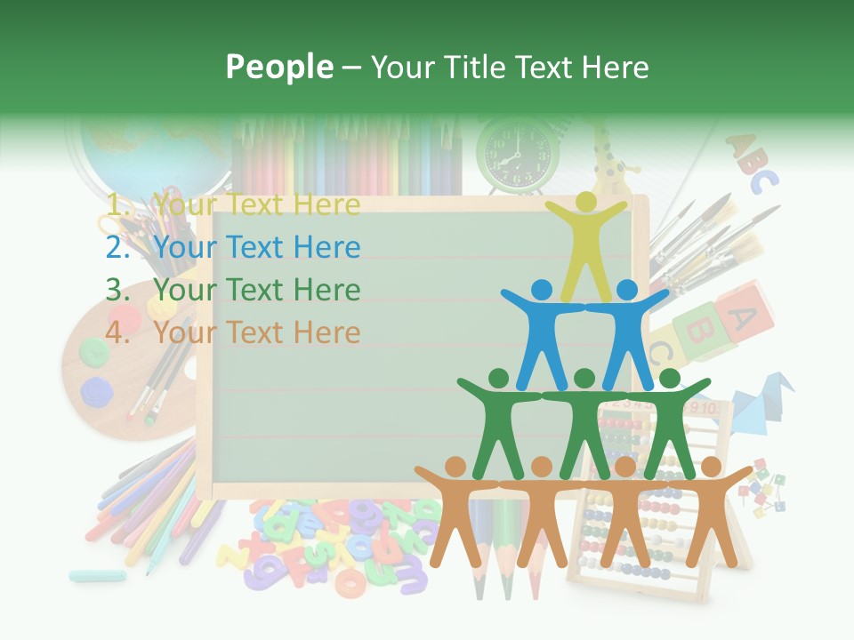 Brush Education Copy PowerPoint Template