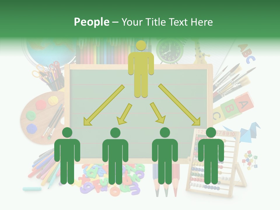 Brush Education Copy PowerPoint Template