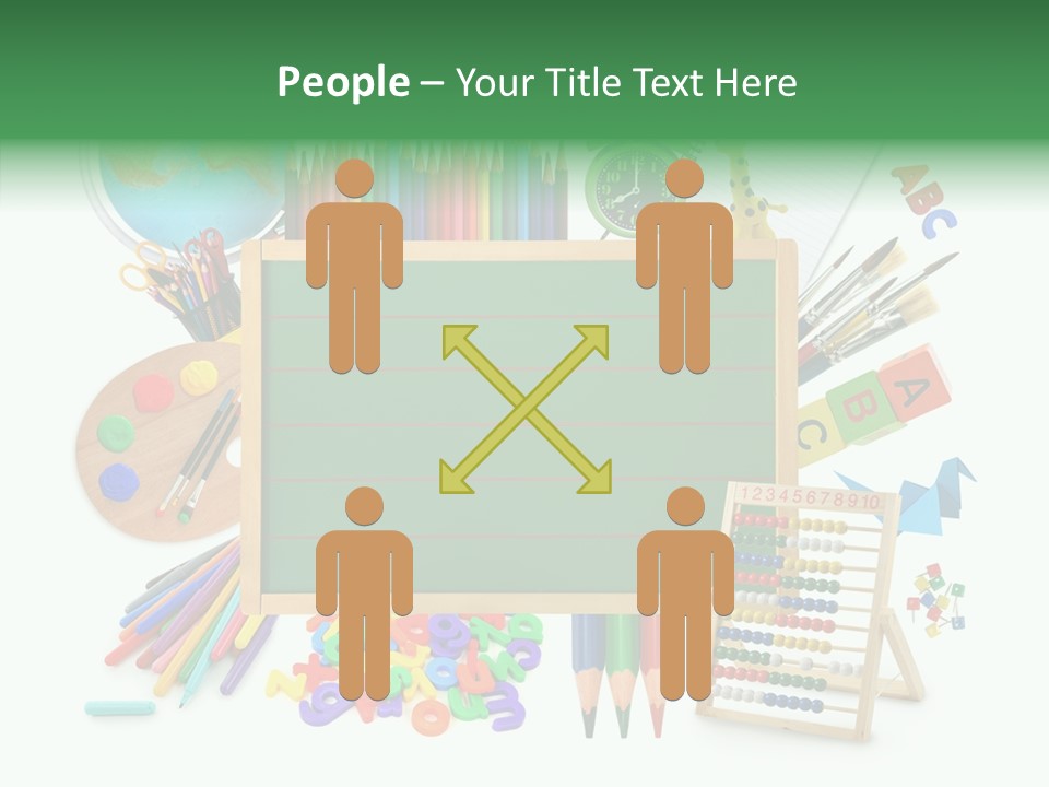 Brush Education Copy PowerPoint Template