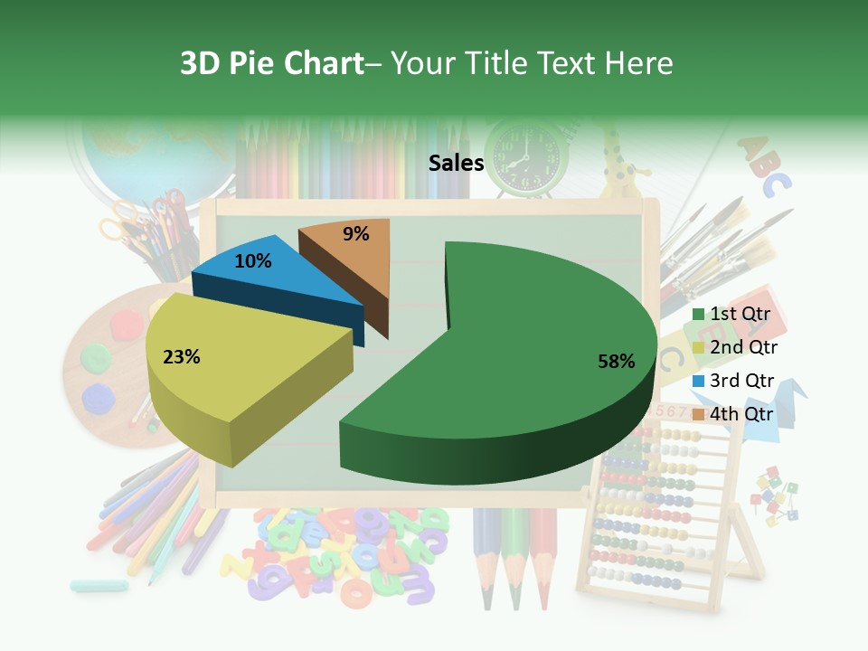 Brush Education Copy PowerPoint Template