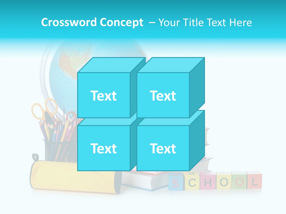 Book Blackboard Clear PowerPoint Template