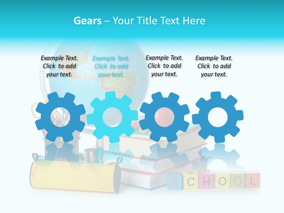 Book Blackboard Clear PowerPoint Template