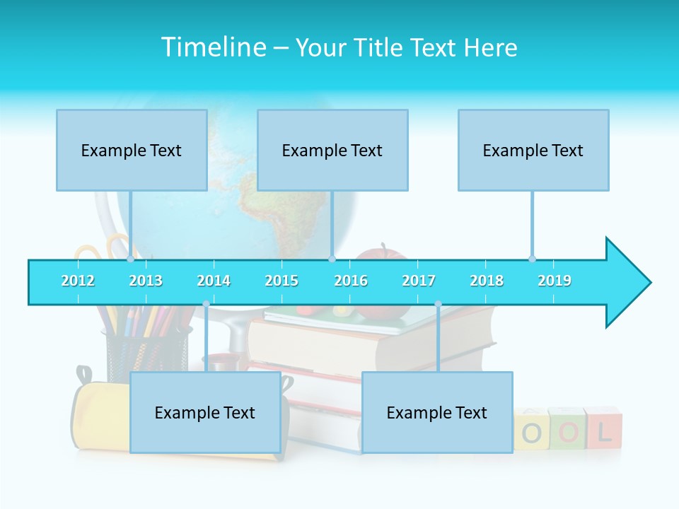 Book Blackboard Clear PowerPoint Template
