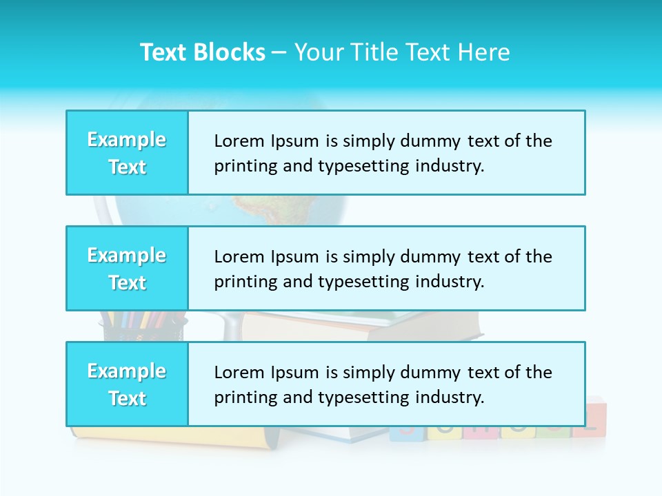 Book Blackboard Clear PowerPoint Template