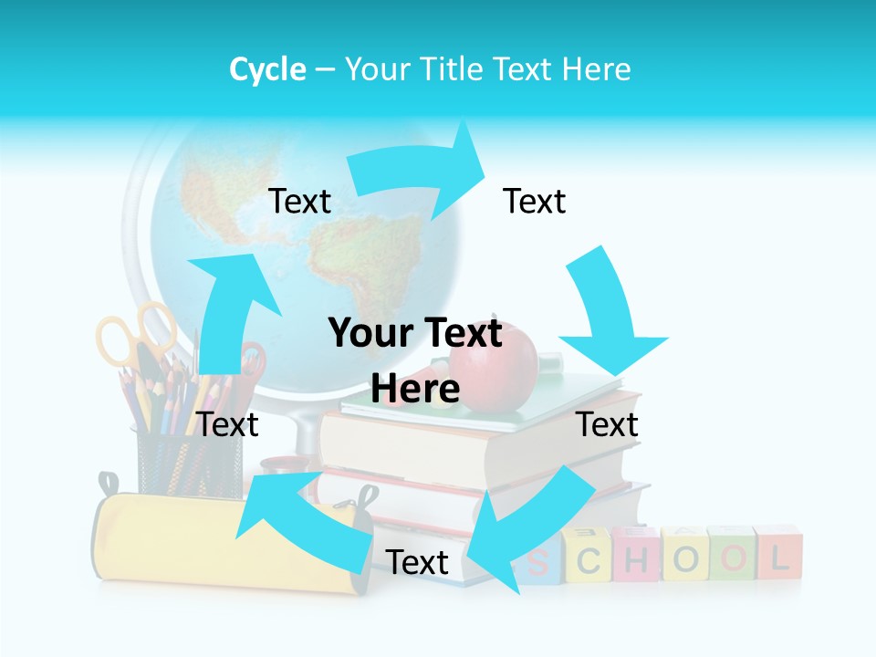 Book Blackboard Clear PowerPoint Template
