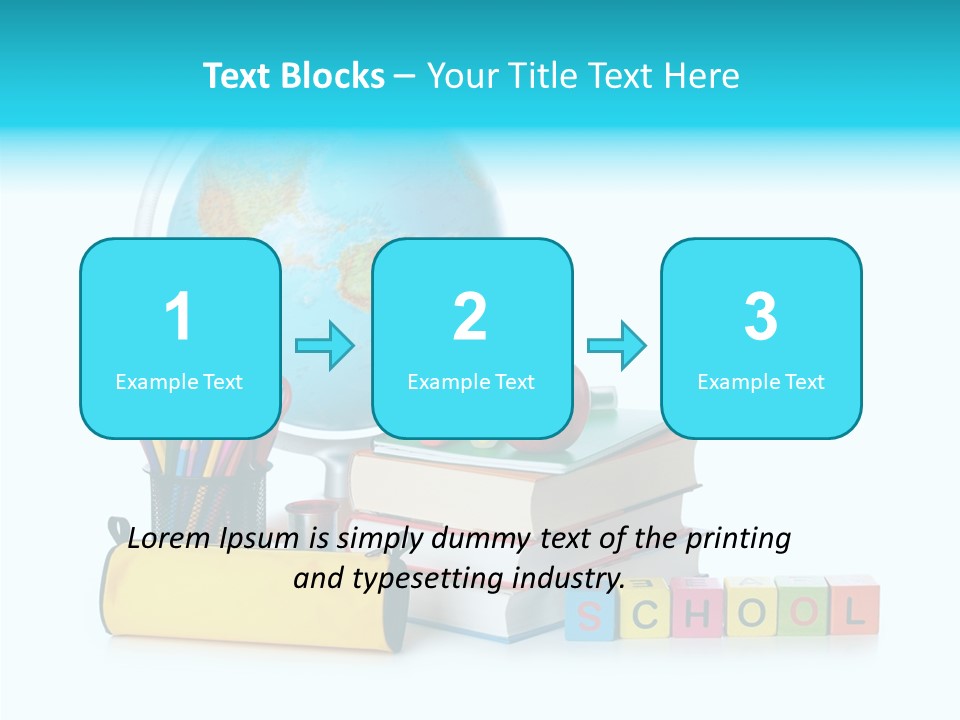 Book Blackboard Clear PowerPoint Template