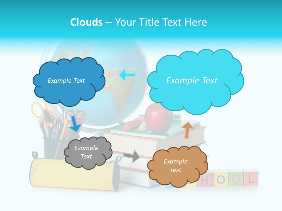 Book Blackboard Clear PowerPoint Template