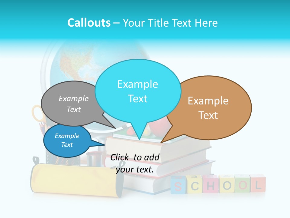 Book Blackboard Clear PowerPoint Template
