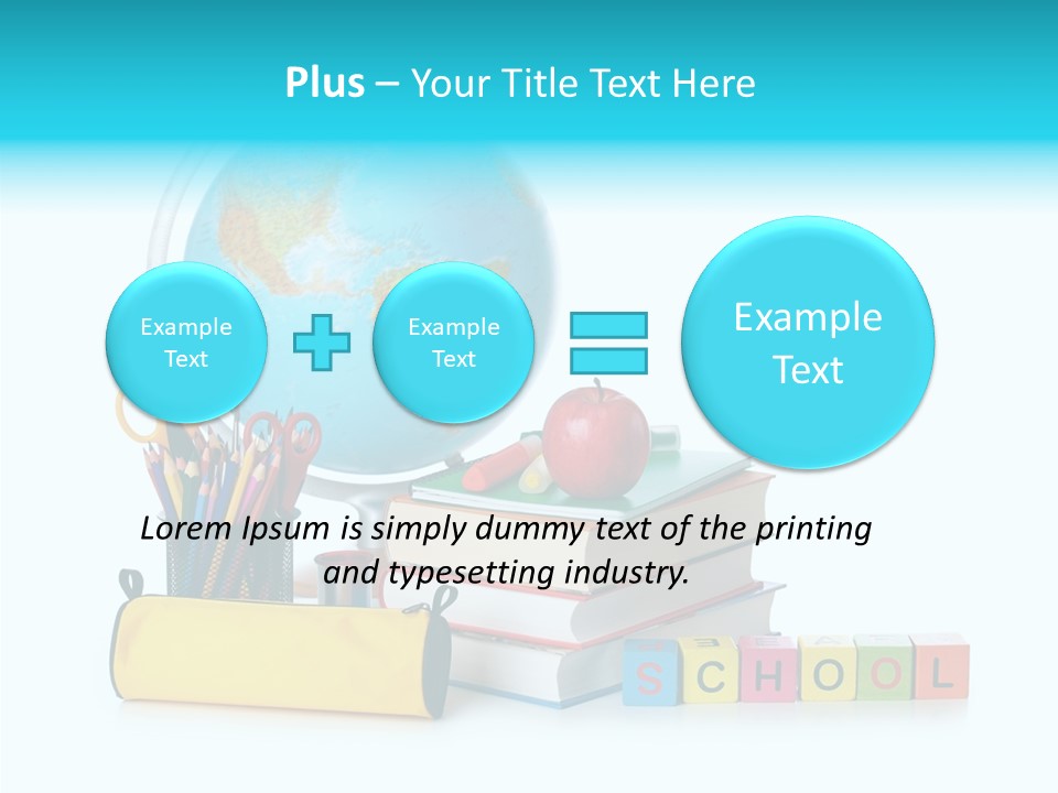Book Blackboard Clear PowerPoint Template