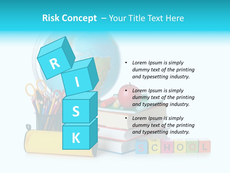 Book Blackboard Clear PowerPoint Template