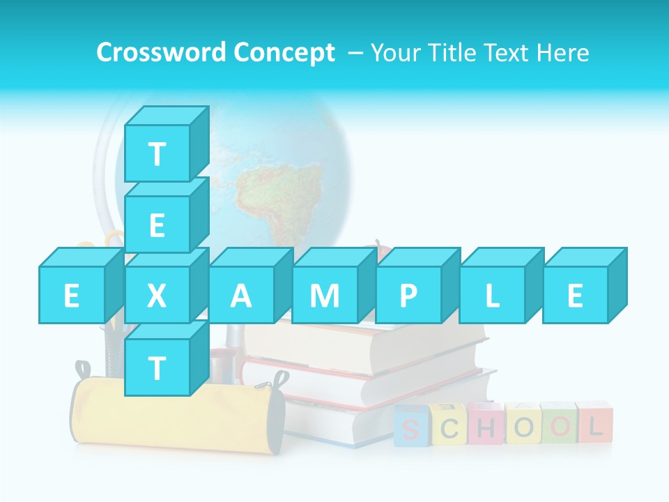 Book Blackboard Clear PowerPoint Template
