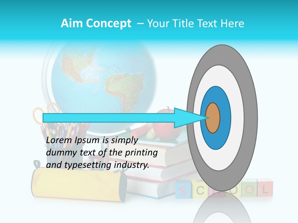 Book Blackboard Clear PowerPoint Template