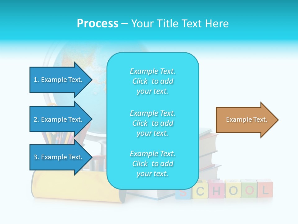 Book Blackboard Clear PowerPoint Template