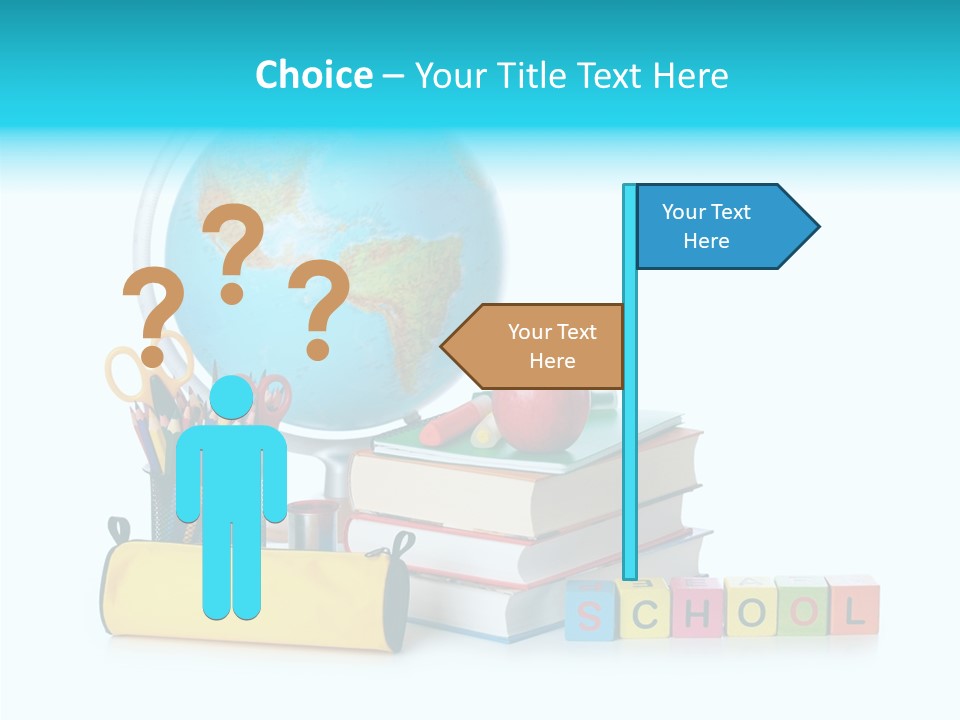 Book Blackboard Clear PowerPoint Template