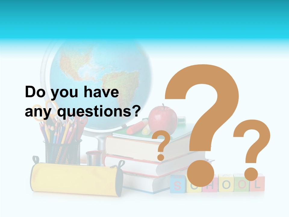 Book Blackboard Clear PowerPoint Template