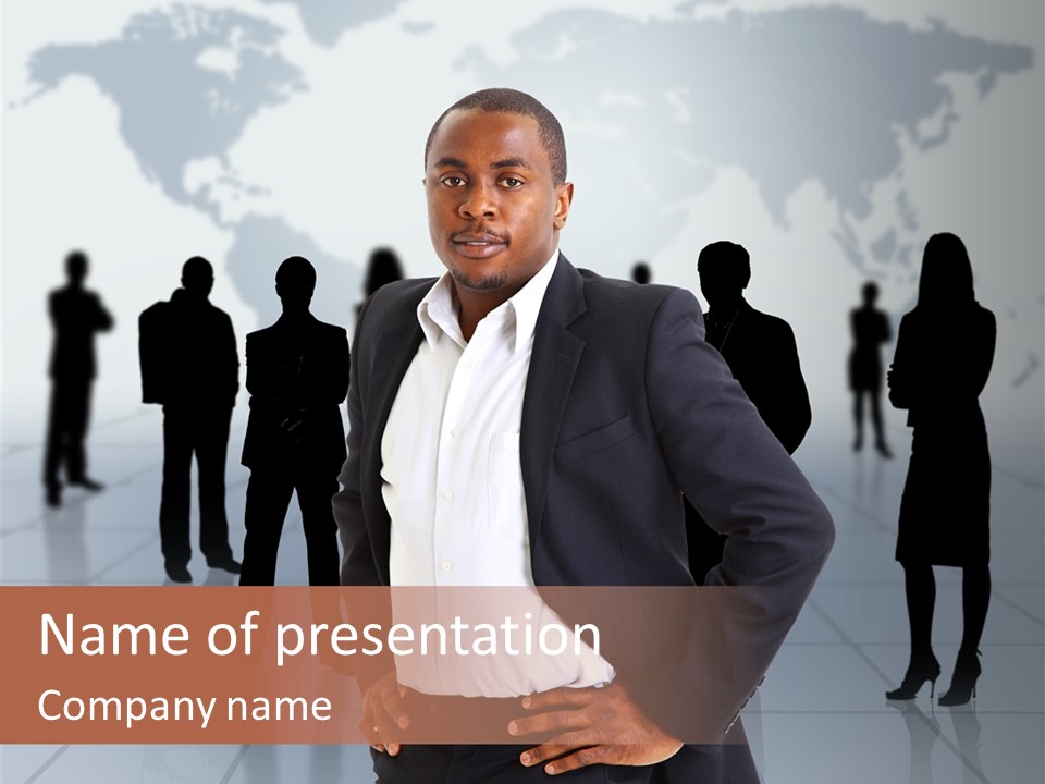 Crew Smile White PowerPoint Template