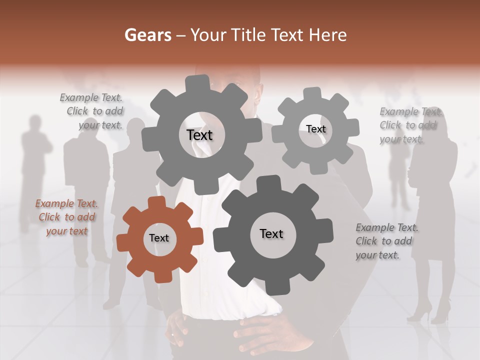 Crew Smile White PowerPoint Template