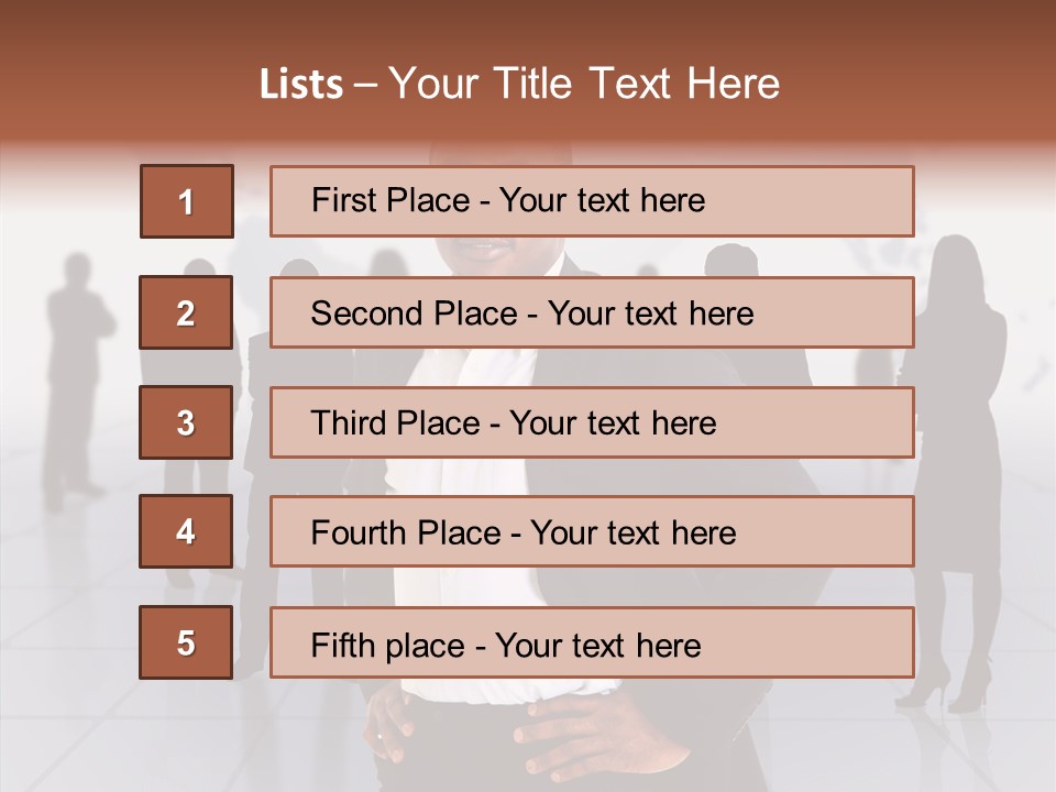 Crew Smile White PowerPoint Template