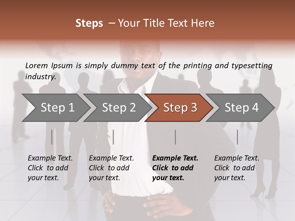 Crew Smile White PowerPoint Template