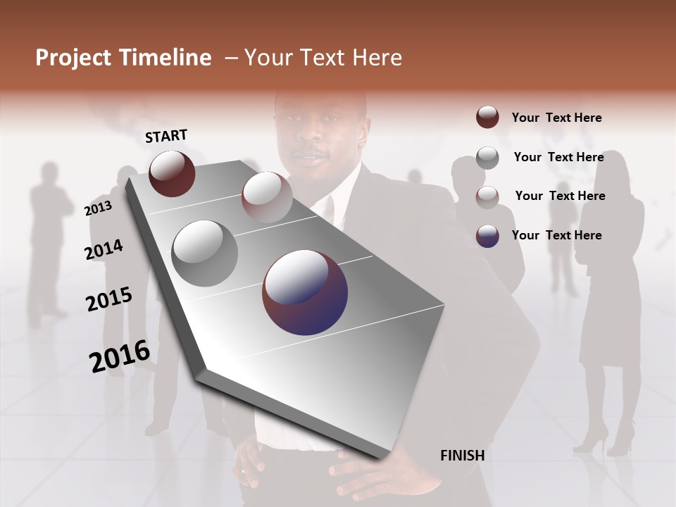 Crew Smile White PowerPoint Template