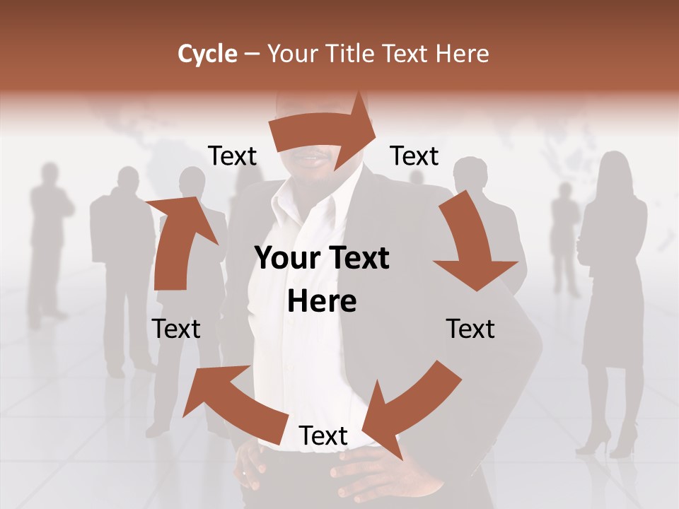 Crew Smile White PowerPoint Template