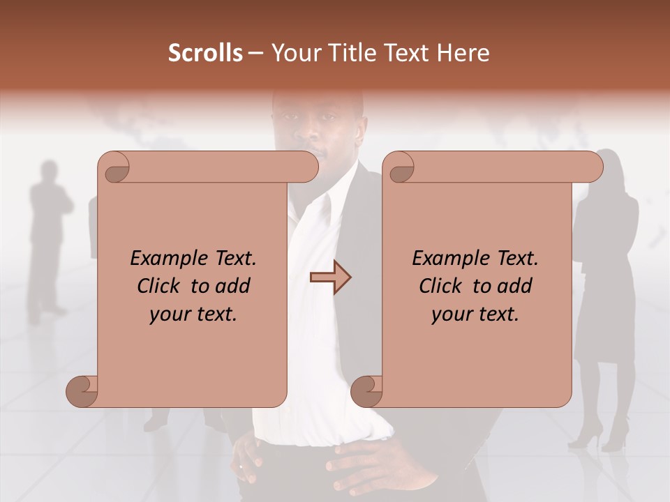 Crew Smile White PowerPoint Template