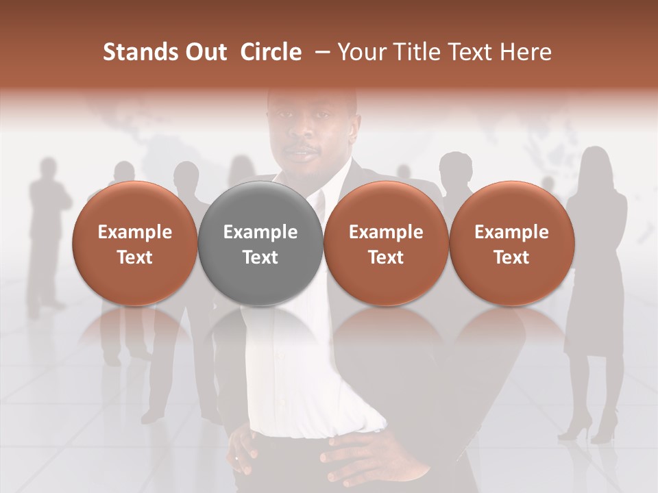 Crew Smile White PowerPoint Template