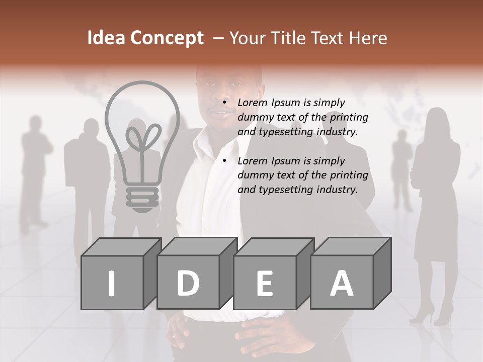 Crew Smile White PowerPoint Template